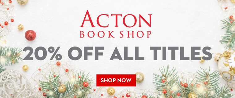 Don't miss Acton Book Shop Christmas savings!