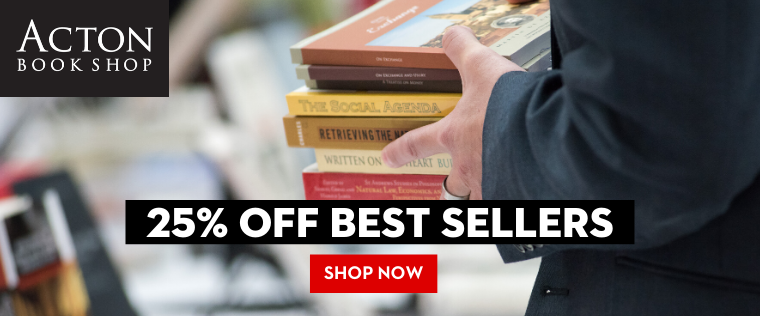 Acton bookshop's best sellers are 25% off