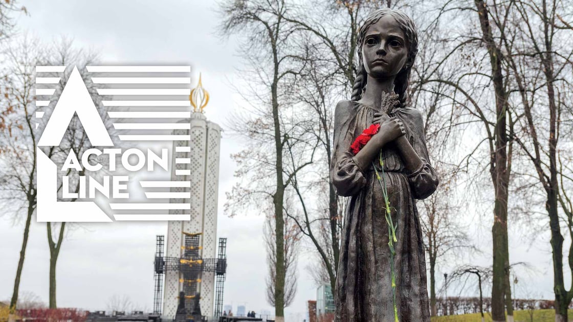 Monument to the victims of the Holodomor in Kiev, Ukraine
