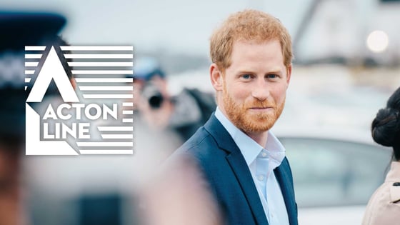 Prince Harry on a visit to Australia